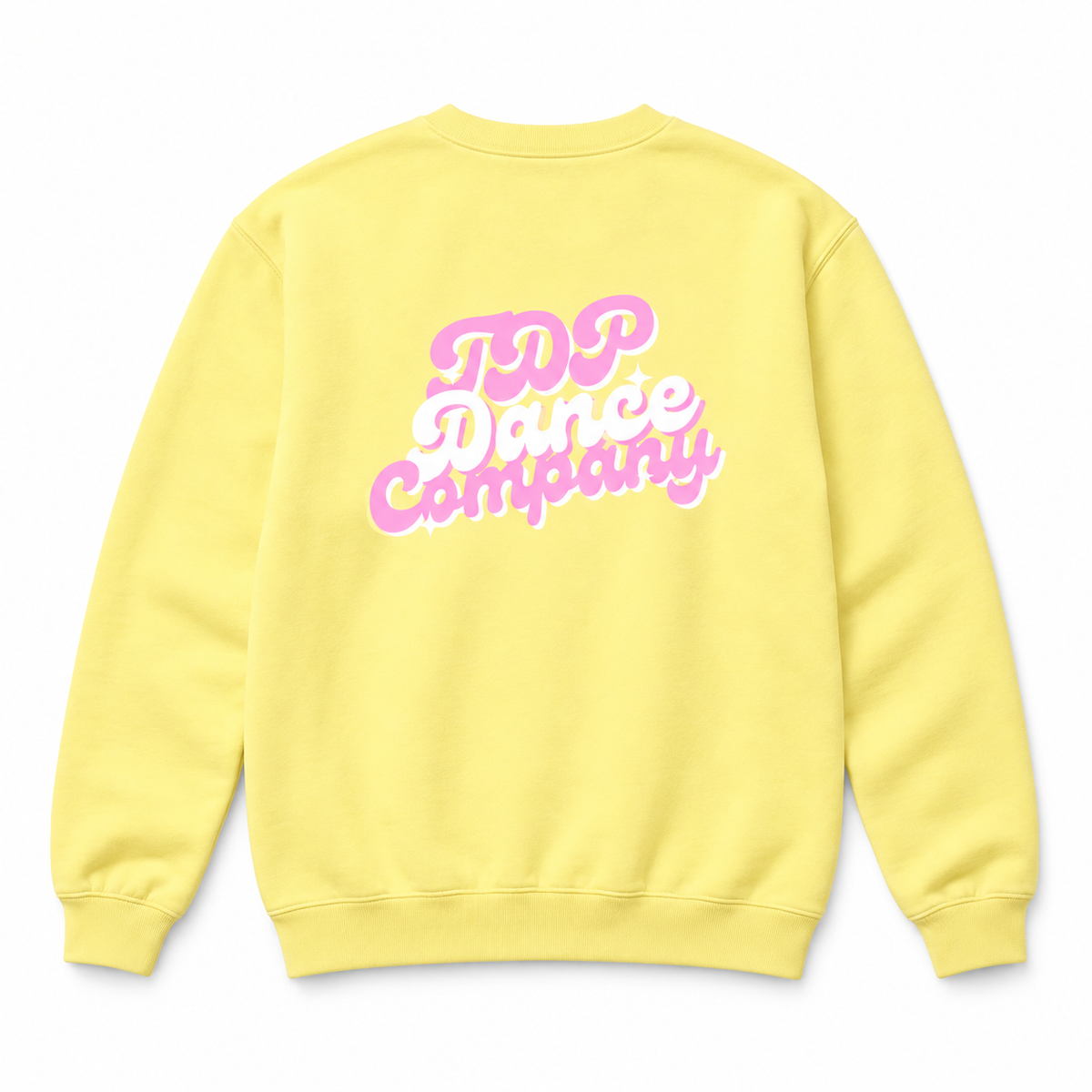 TDP Pink Fun Smiley Crewneck