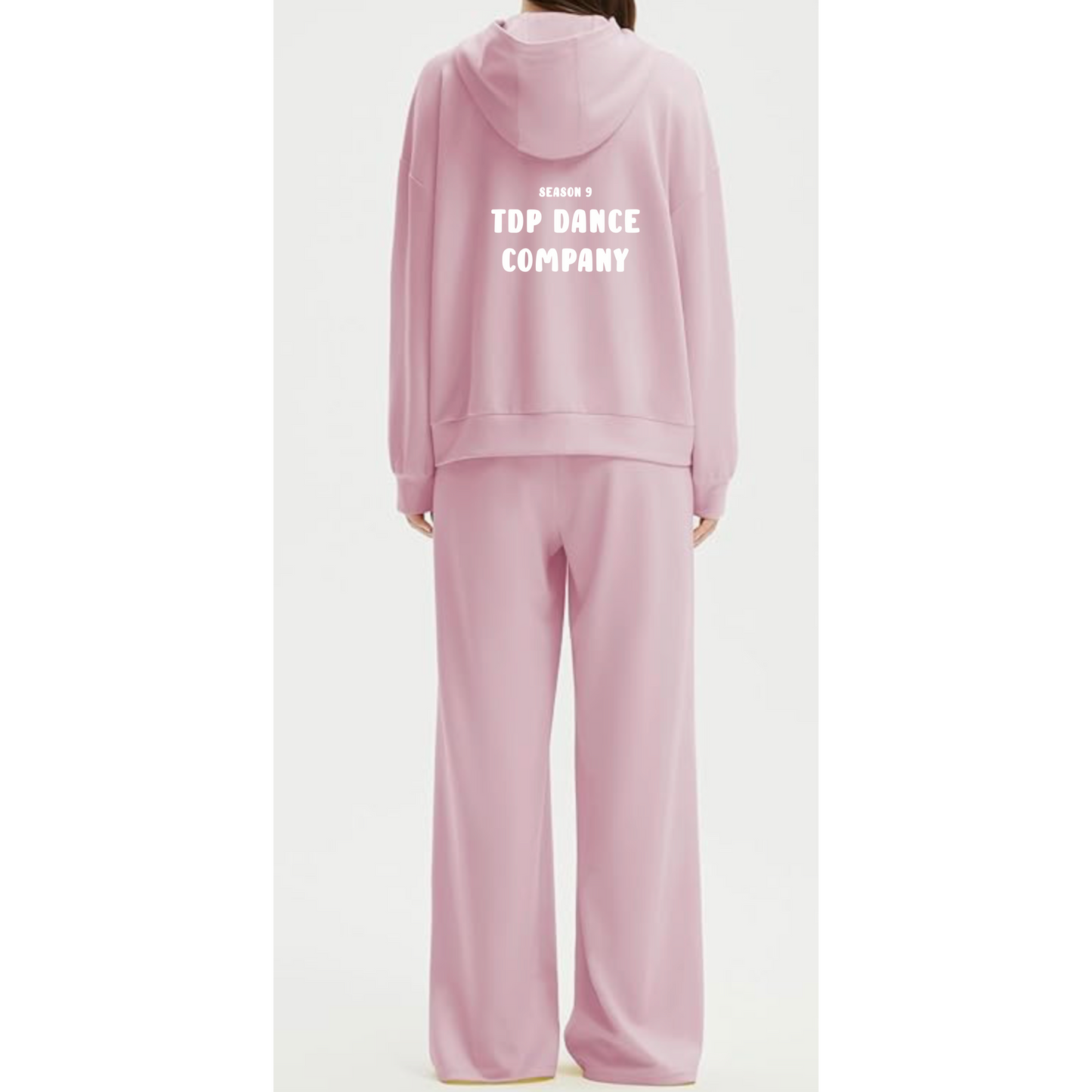 Adult Sweatset wide leg pants with hoodie