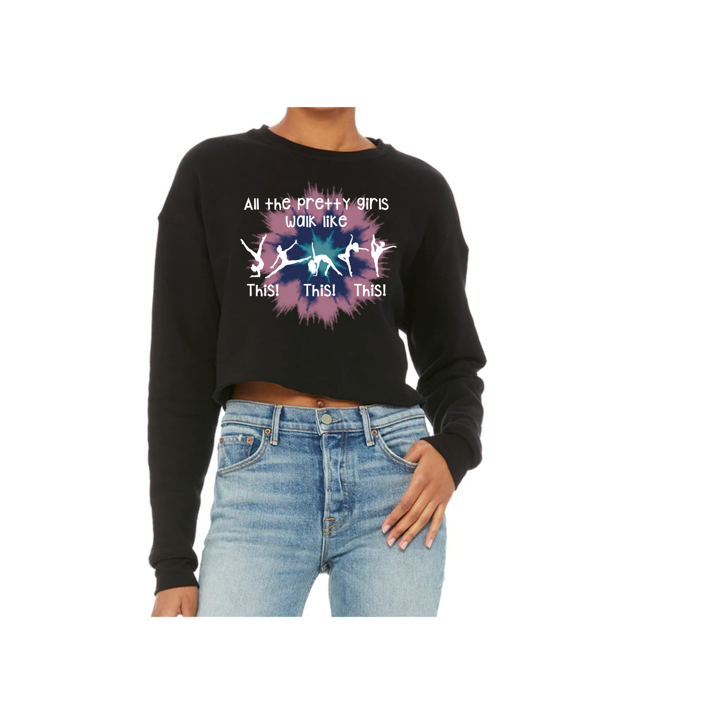 Adult Crop sweatshirt