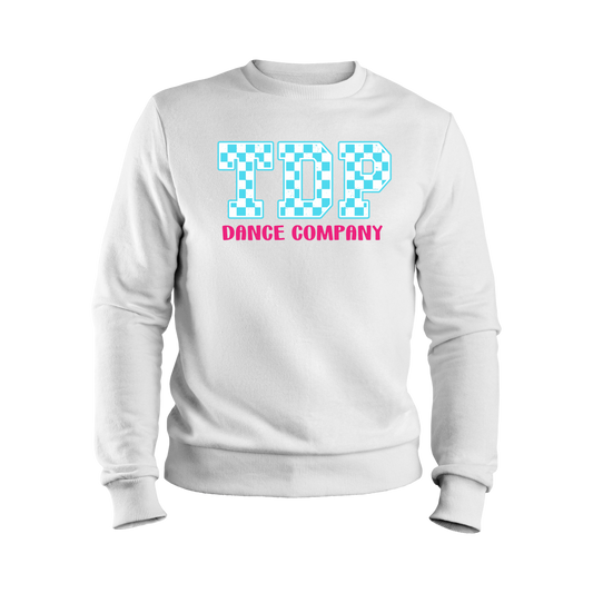 Youth Checkered Crewneck