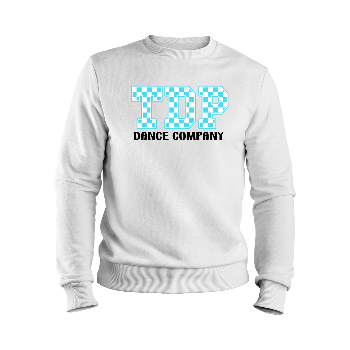 Youth Checkered Crewneck