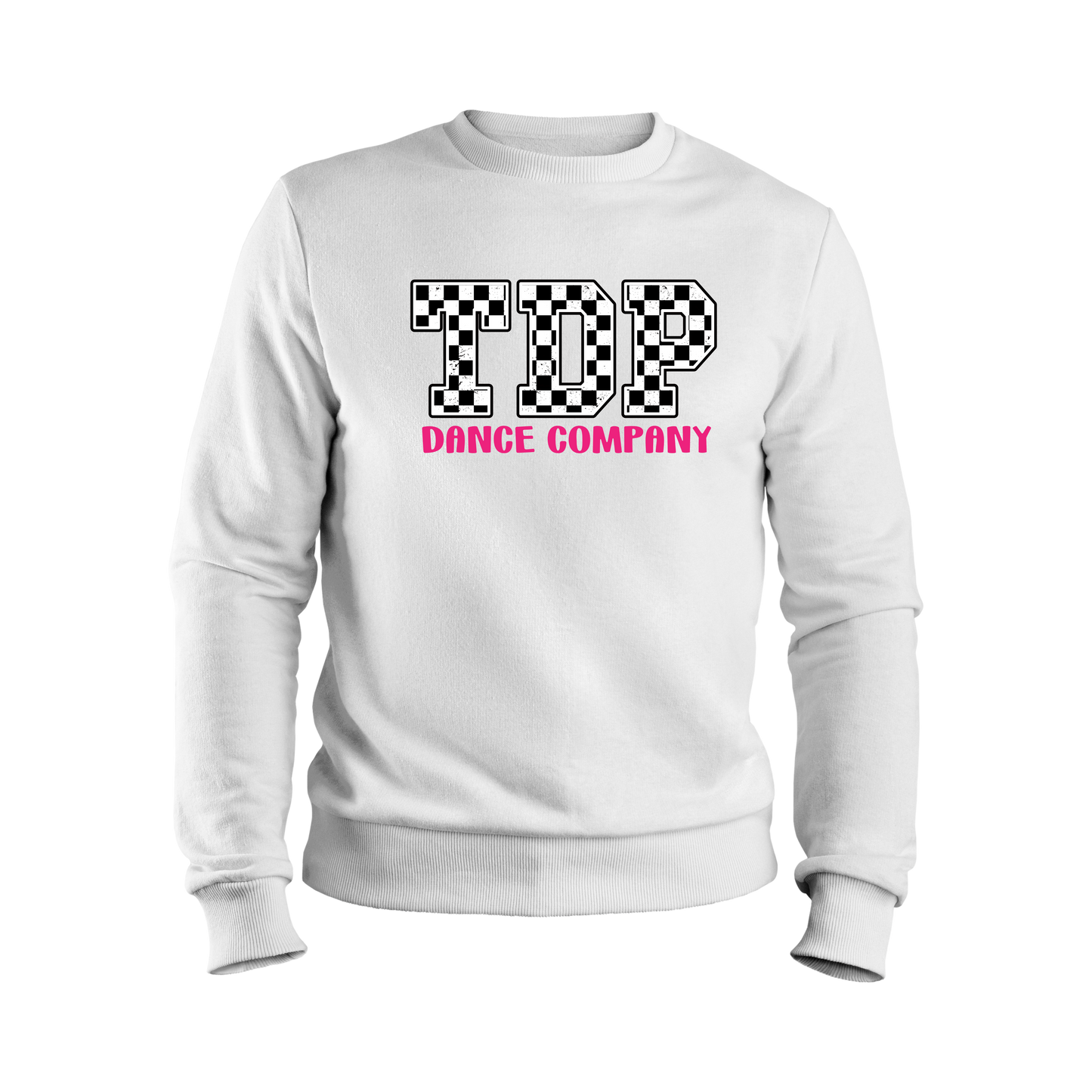 Youth Checkered Crewneck