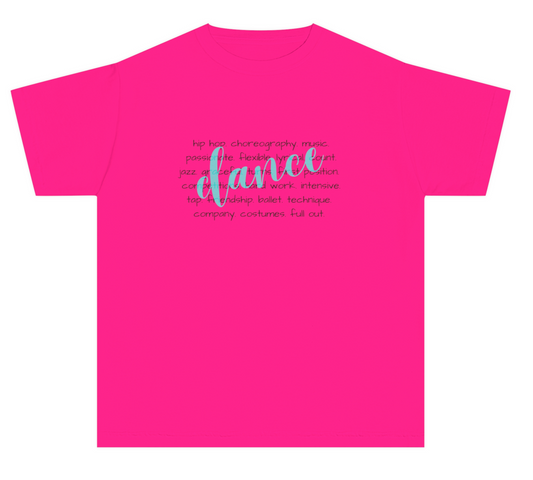 Dance characteristics tee youth