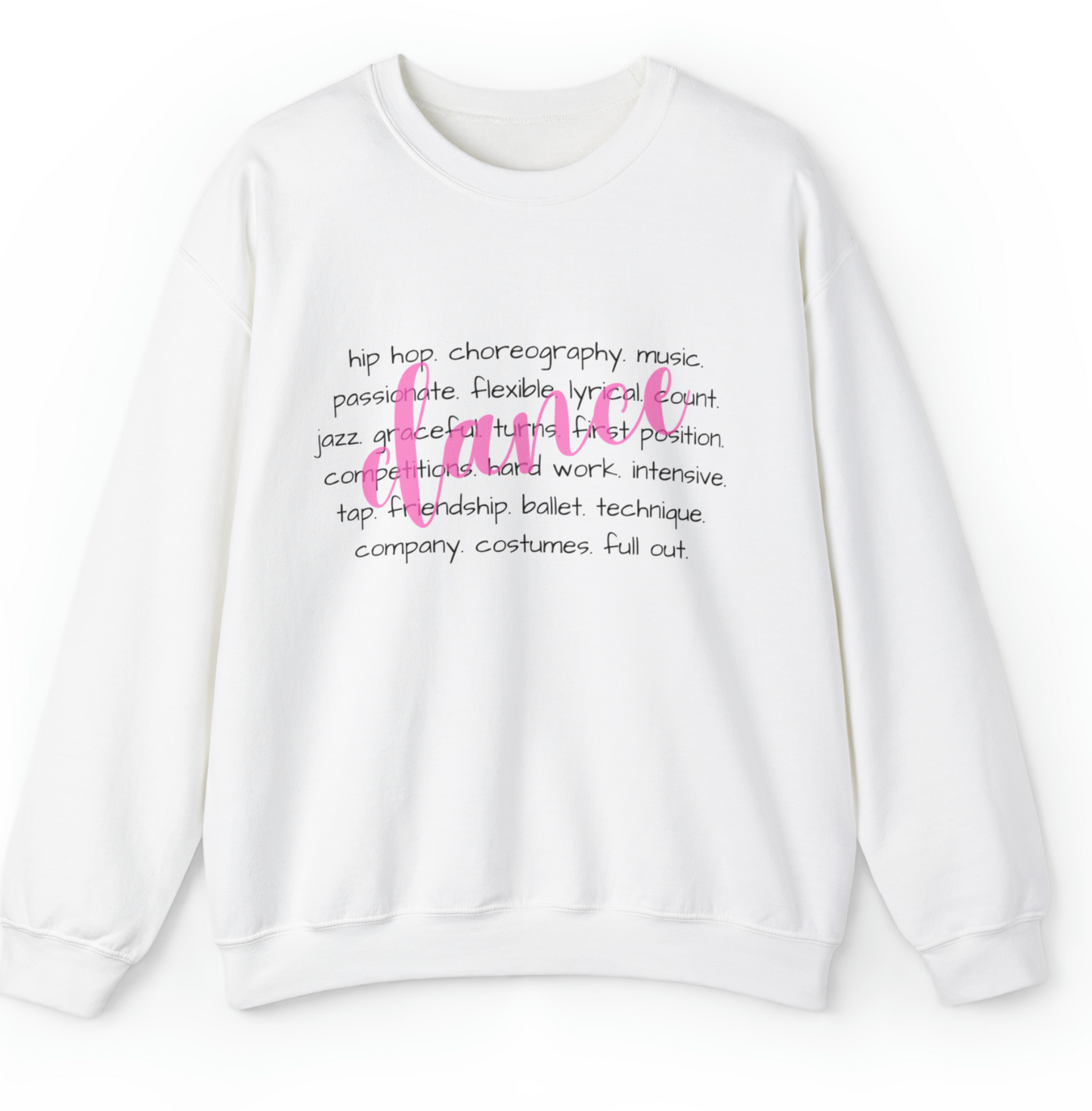 Adult Dance Characteristic Crewneck