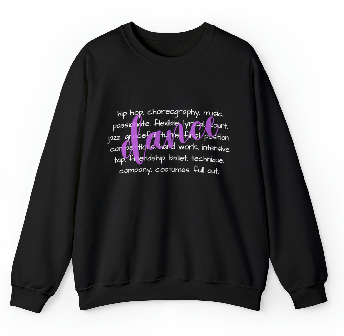 Adult Dance Characteristic Crewneck