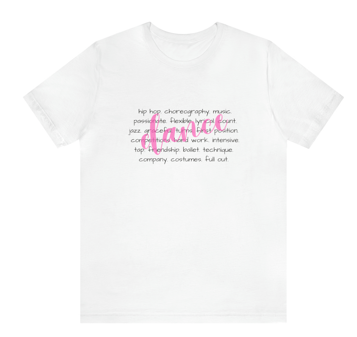 Adult Dance Characteristic Tee