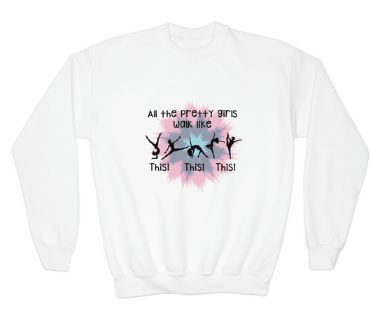 All the pretty girls Youth Crewneck