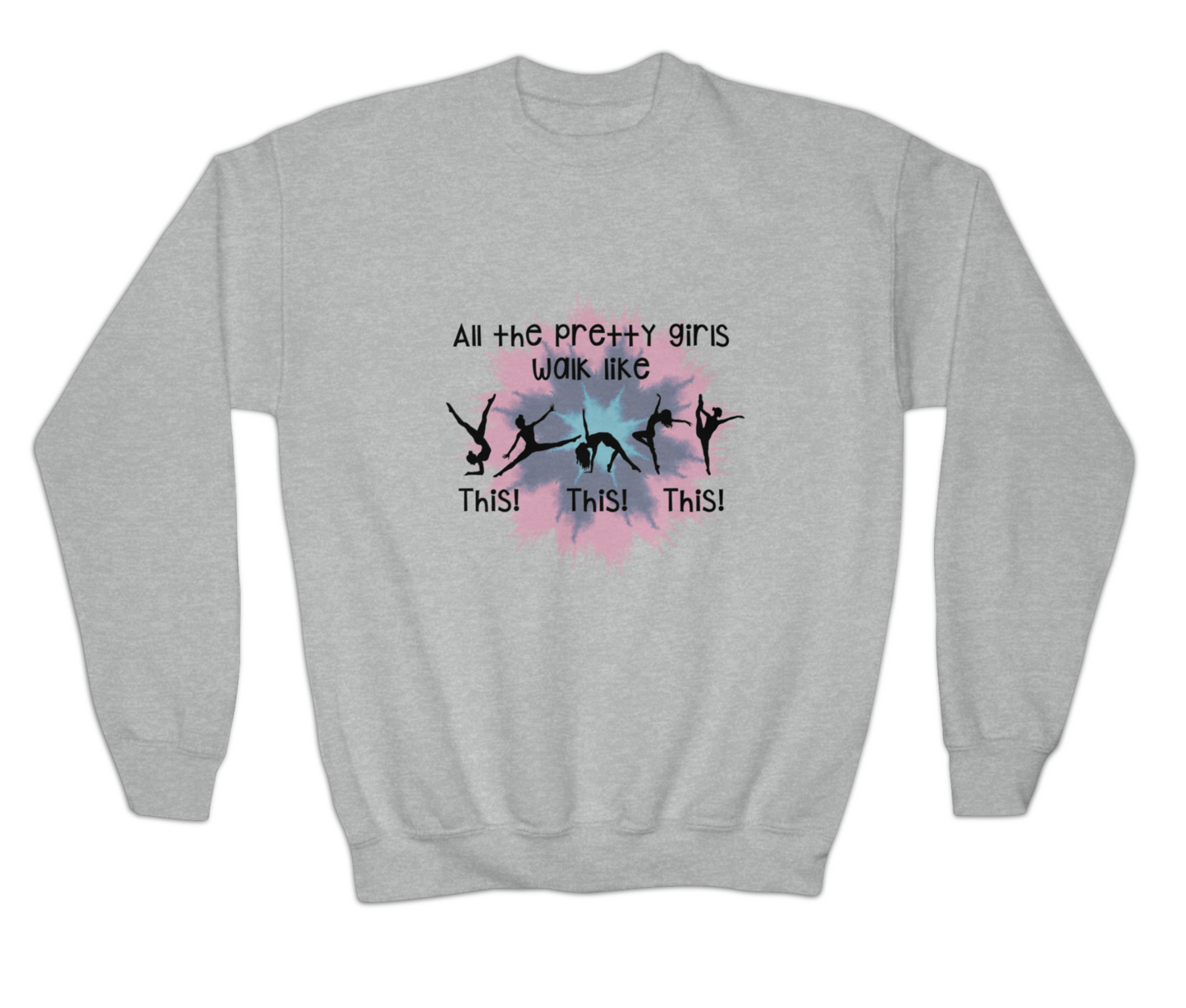 All the pretty girls Youth Crewneck