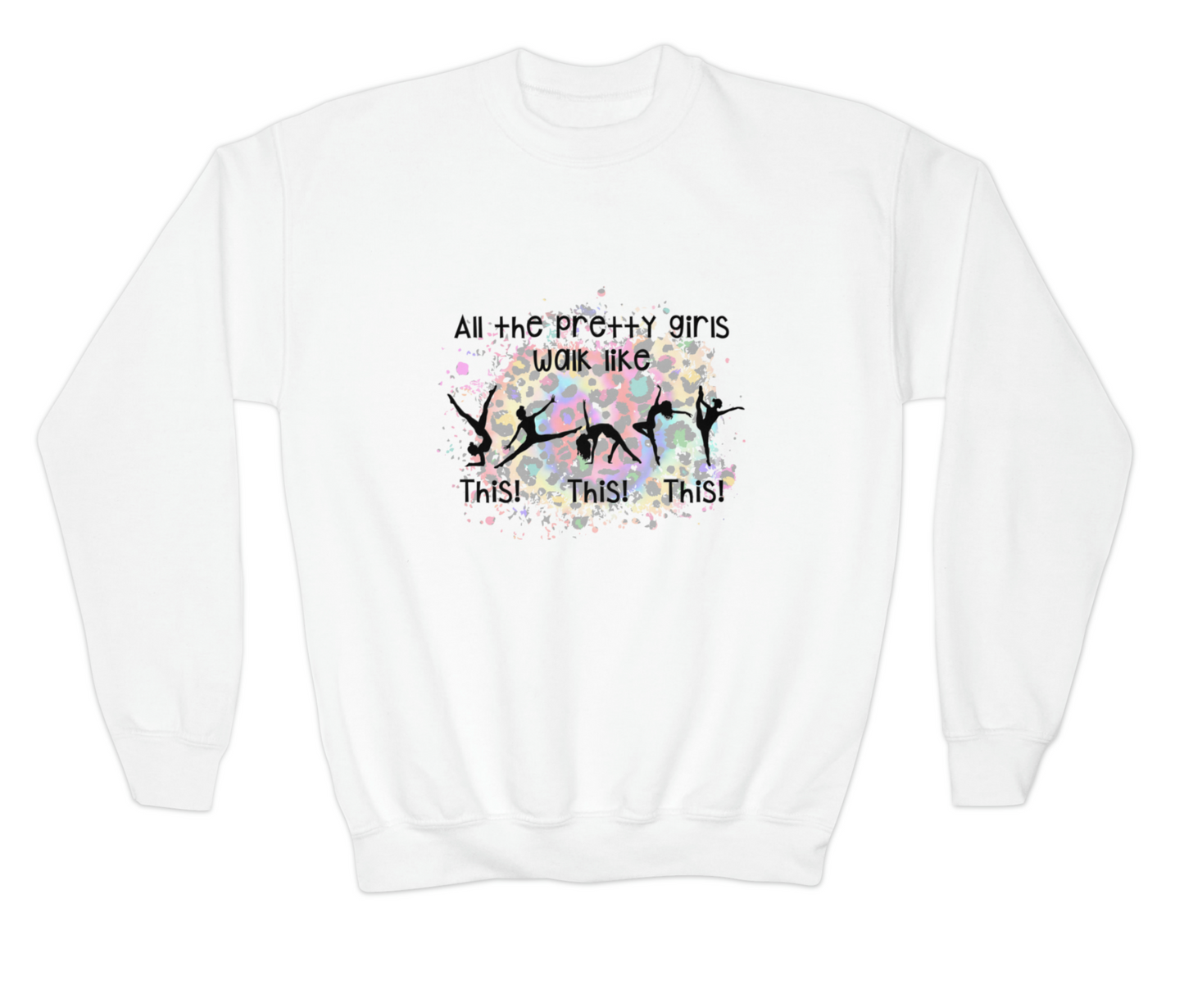 All the pretty girls Youth Crewneck