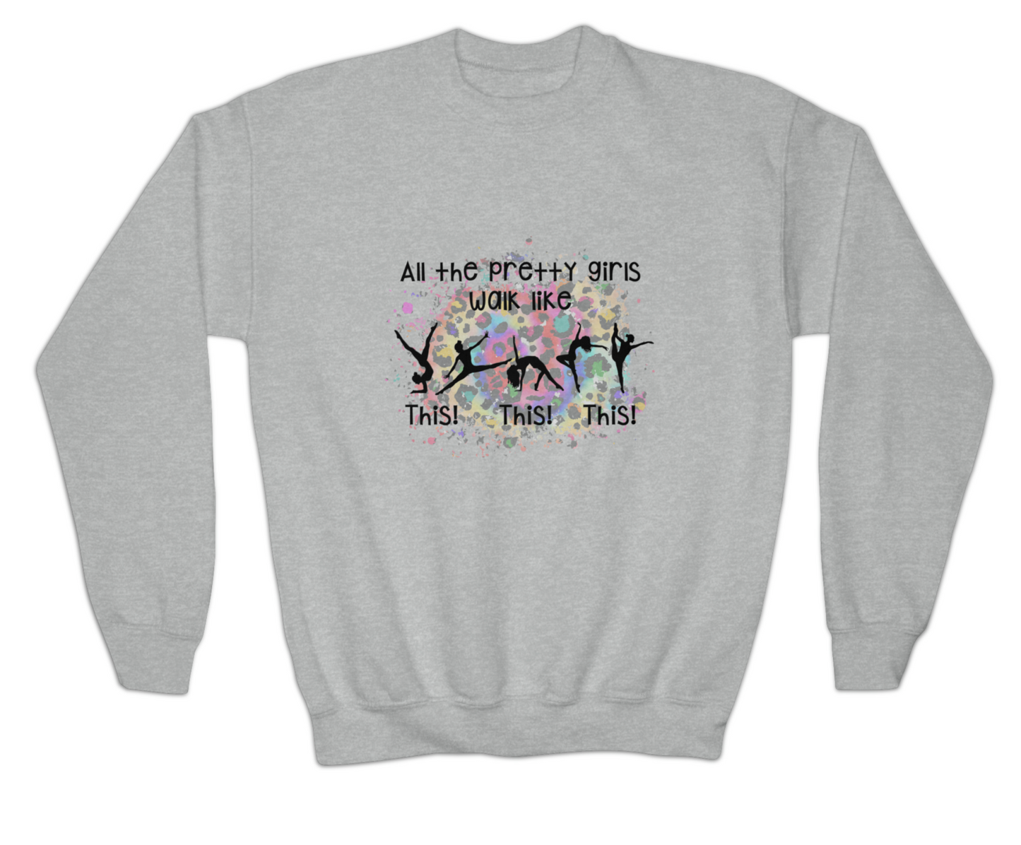 All the pretty girls Youth Crewneck